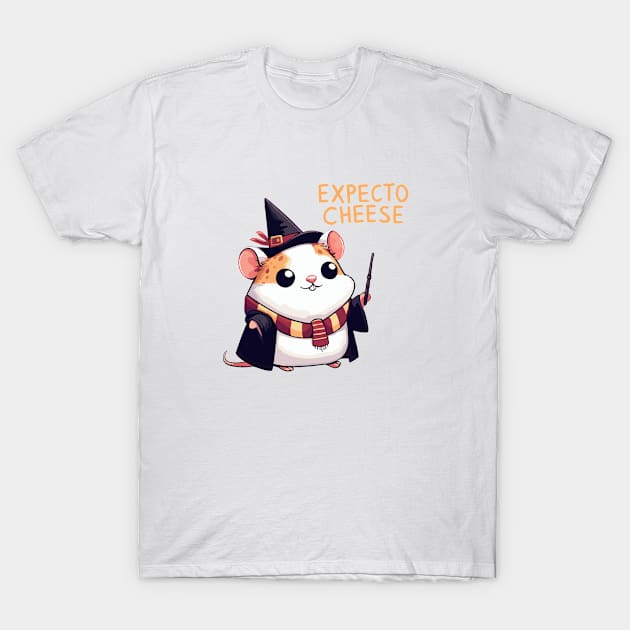 Hamster Wizzard T-Shirt by katzura